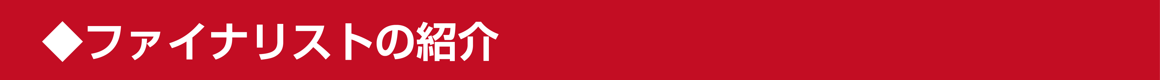 ファイナリスト